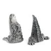 Vagabond House Pewter Alligator Salt & Pepper Set Sea And Shore