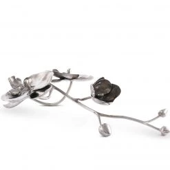 Vagabond House Sea And Shore Pewter Orchid Napkin Ring