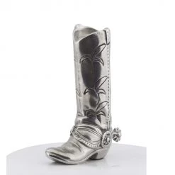 Vagabond House Cowboy Boot Stoneware Canister Western Frontier