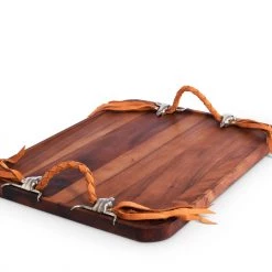 Vagabond House Long Horn Skull Breakfast Tray