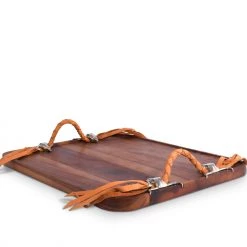 Vagabond House Long Horn Skull Breakfast Tray