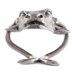 Vagabond House Pewter Steer Head Napkin Ring 8 Vagabond House Pewter Steer Head Napkin Ring