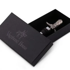 Vagabond House Pewter Western Boot Bottle Stopper