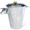 Vagabond House Western Frontier Steel Ice Bucket With Long Horn Steer Handles