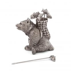 Vagabond House Camping Bear Cheese Picks