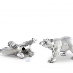 Vagabond House Pewter Polar Bear Salt & Pepper Shaker Woodland Creatures 10 Vagabond House Pewter Polar Bear Salt & Pepper Shaker Woodland Creatures
