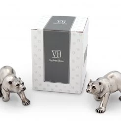 Vagabond House Pewter Polar Bear Salt & Pepper Shaker Woodland Creatures 11 Vagabond House Pewter Polar Bear Salt & Pepper Shaker Woodland Creatures