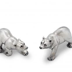 Vagabond House Pewter Polar Bear Salt & Pepper Shaker Woodland Creatures 12 Vagabond House Pewter Polar Bear Salt & Pepper Shaker Woodland Creatures