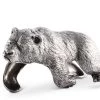 Vagabond House Woodland Creatures Pewter Sleeping Bear Napkin Ring
