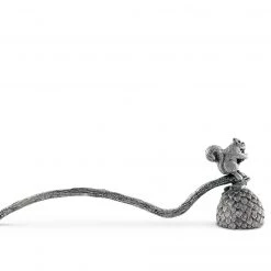 Vagabond House Pewter Squirrel Candle Snuffer