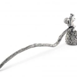 Vagabond House Pewter Squirrel Candle Snuffer