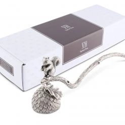 Vagabond House Pewter Squirrel Candle Snuffer
