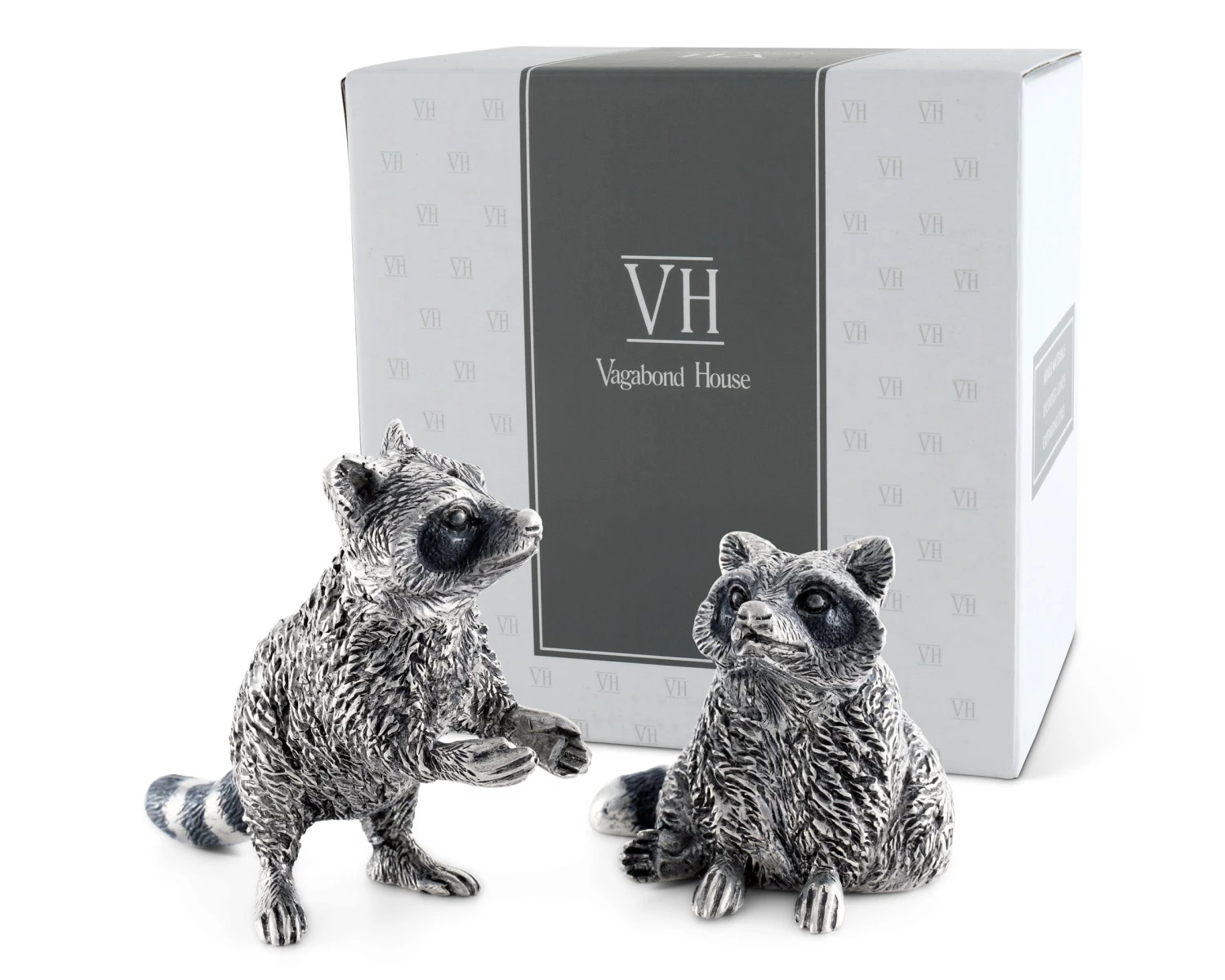 Vagabond House Raccoon Salt And Pepper 6 Vagabond House Raccoon Salt And Pepper