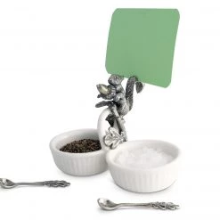 Vagabond House Squirrel Double Salt Cellar Salt Cellars