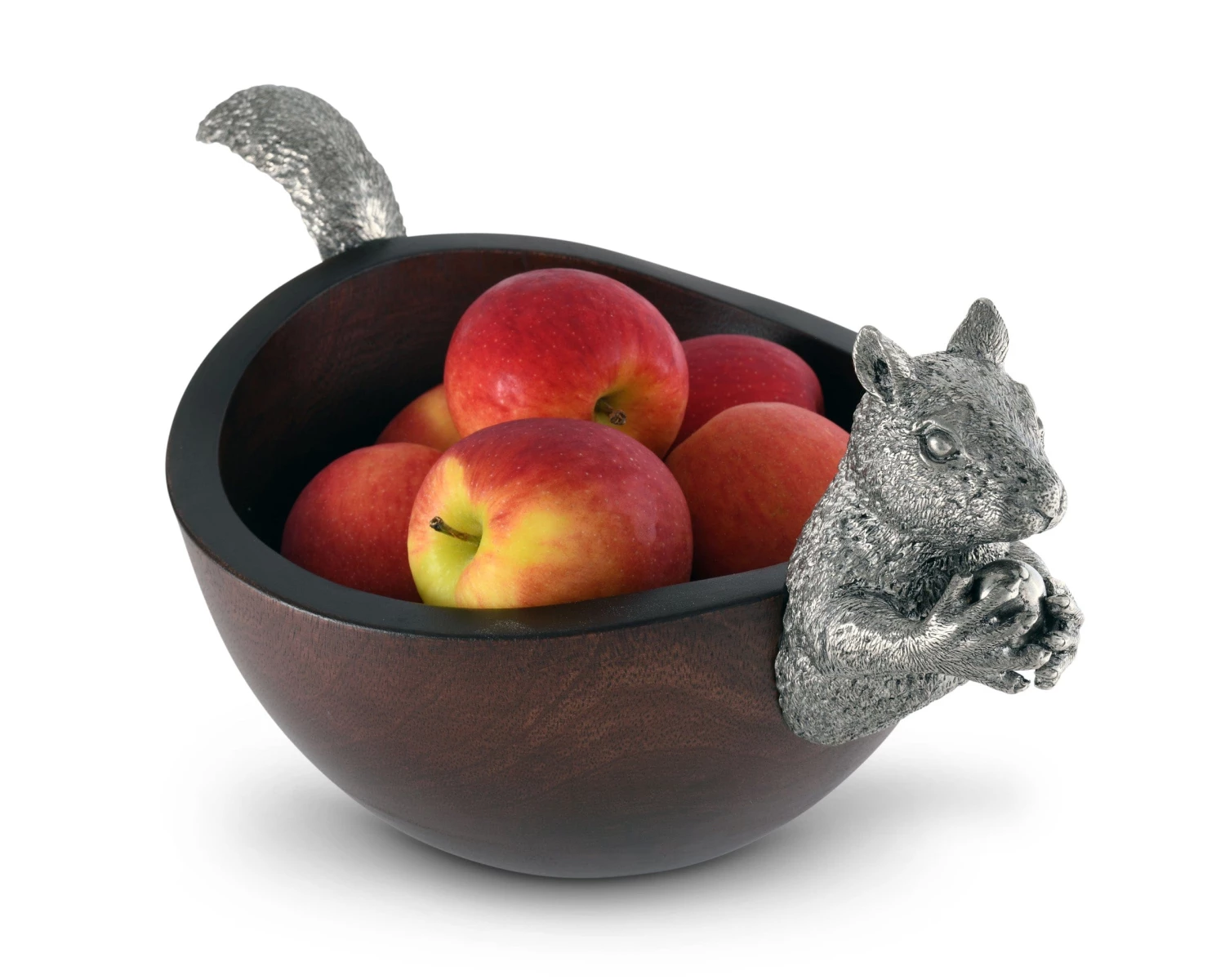 Vagabond House Nut Bowls Squirrel Head And Tail Nut Bowl - Lg 1 Vagabond House Nut Bowls Squirrel Head And Tail Nut Bowl - Lg