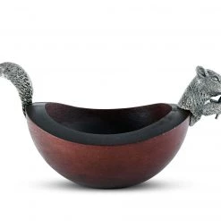 Vagabond House Squirrel Head And Tail Nut Bowl - Sm