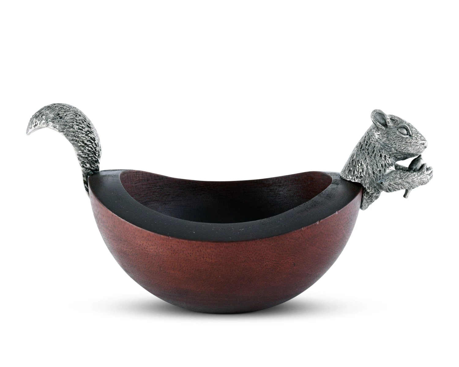 Vagabond House Squirrel Head And Tail Nut Bowl - Sm 2 Vagabond House Squirrel Head And Tail Nut Bowl - Sm