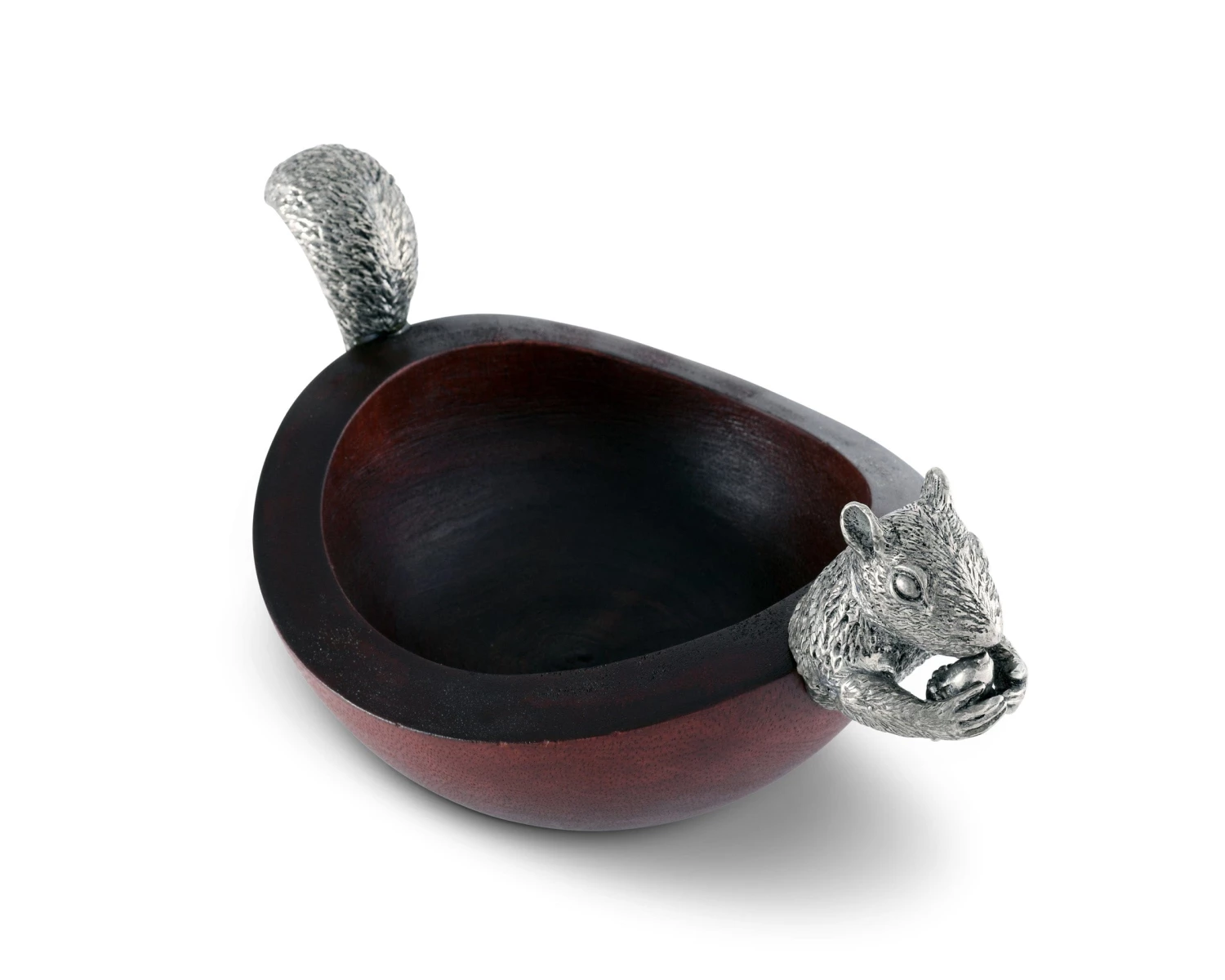Vagabond House Squirrel Head And Tail Nut Bowl - Sm 3 Vagabond House Squirrel Head And Tail Nut Bowl - Sm