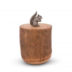 Vagabond House Canisters Squirrel Wood Canister