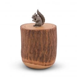 Vagabond House Canisters Squirrel Wood Canister